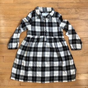 Old Navy Black & White Plaid dress